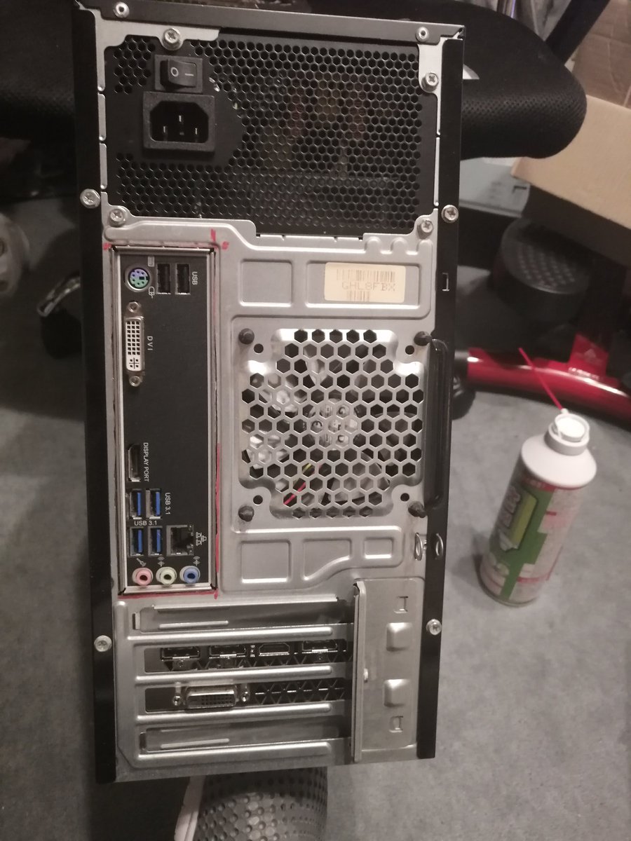RB78842099's tweet photo. Vostro400さん改修
グラボをGTX1060に変更
OS:Windows11 Pro
M/B:ASRock B360M
CPU:Corei3 8100
RAM:16G(DDR4-2666 8G×2)
SSD:240GB(CSSD-S6B240CG3VX)
HDD:4TB(WD40EZRX)
ODD:BH16NS48
GPU:GTX1060
#Dell #Vostro #Vostro400 #Inspiron #Inspiron530 #ASRock #b360m #自作PC #PC #ジャンク https://t.co/0GKXoBUFie