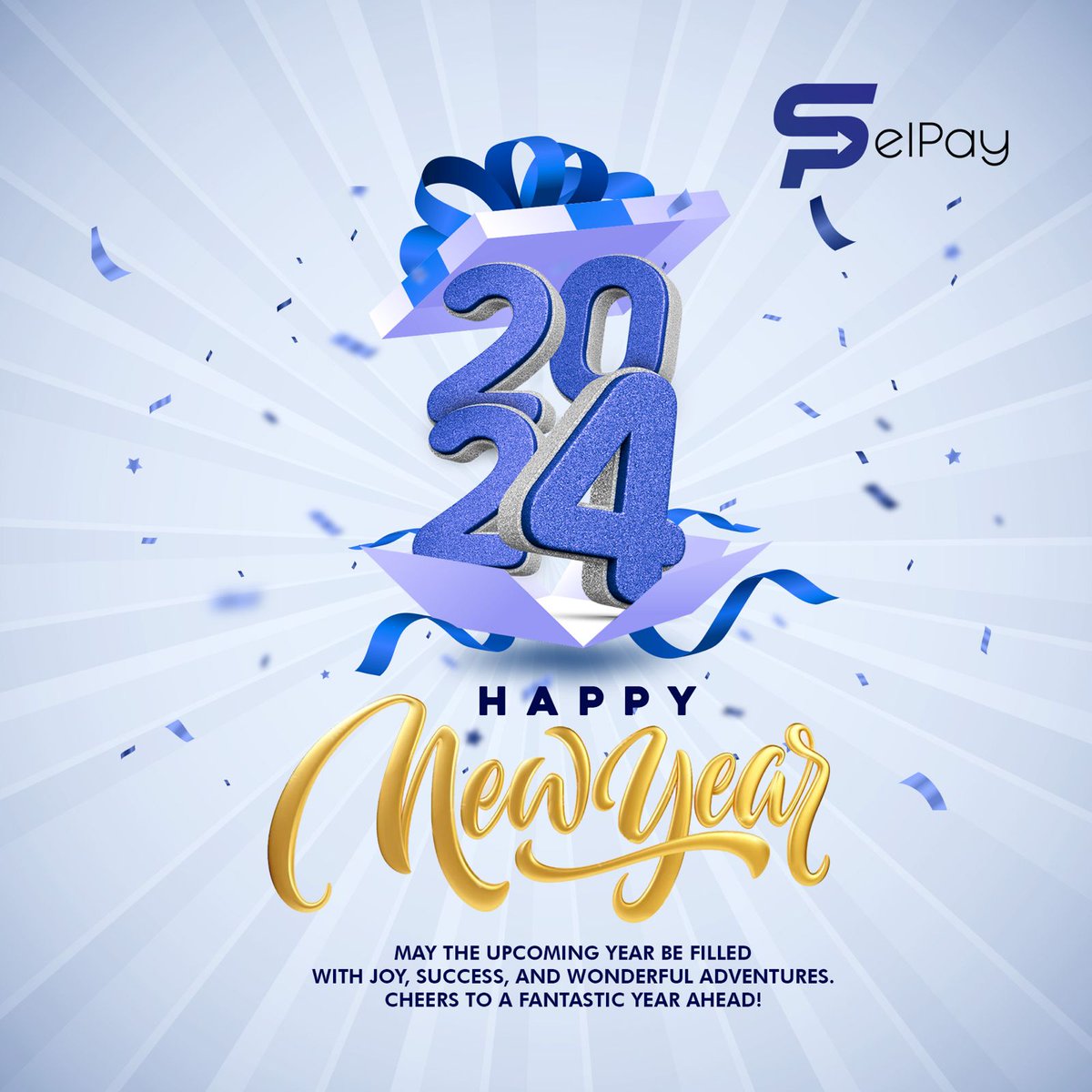Happy new year from all us at SelPay!
#2024#newadventures#morebusiness#SelPay
#excits