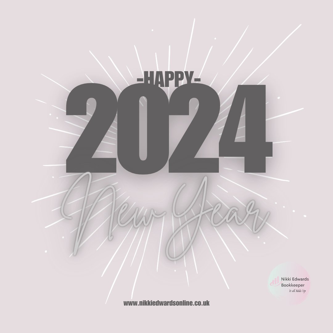 Happy New Year! As we welcome in 2024, we would like to take this opportunity to wish you health, happiness, and prosperity in abundance. 
We're here, ready to support you on your financial journey. 

You know it all adds up, right? 😉

Drop me a DM with the word NEW

#bookkeeper