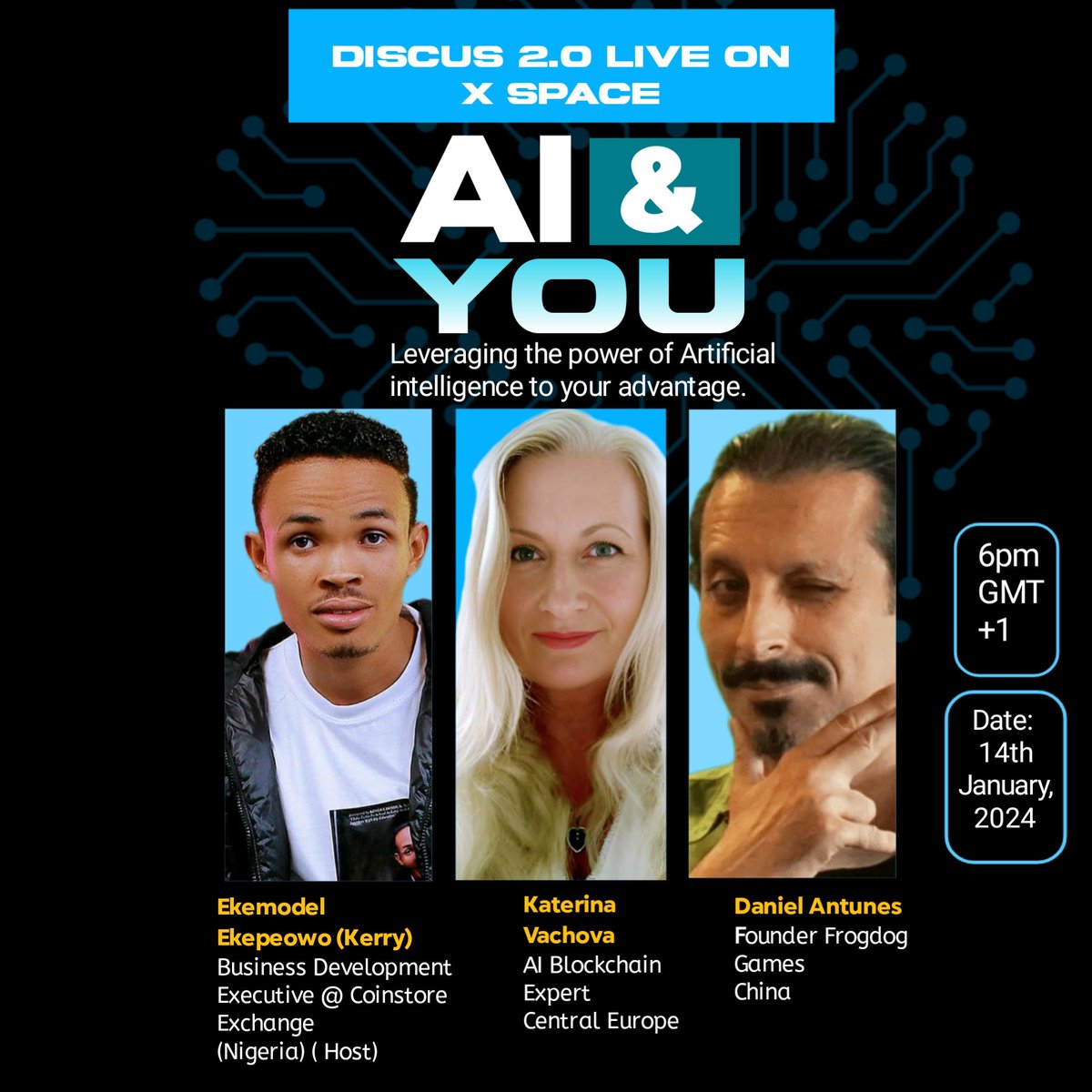 🚀 Discover how AI can revolutionize your professional and personal life. Gain insights into cutting-edge technologies, explore real-world applications, and unlock a world of opportunities. Don't miss out on this transformative experience.
#Ai #blockchain #businessdeveloper