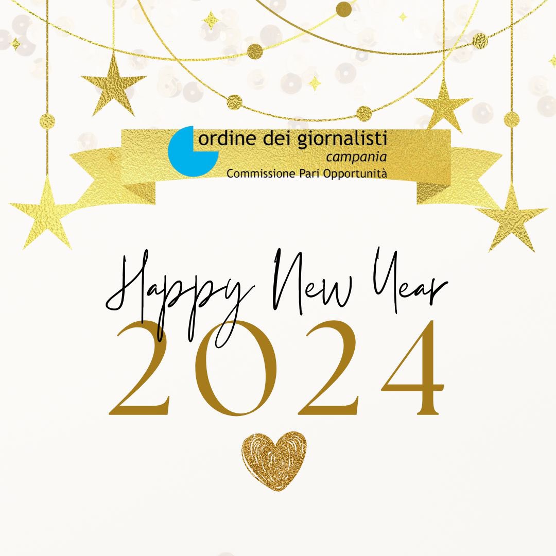 cpo_odgcampania's tweet photo. Buon Anno Nuovo dalla Commissione Pari Opportunità dell’Ordine dei Giornalisti della Campania. 🎇🍾🥂

#cpo #commissionepariopportunita #ordinedeigiornalisti #odg #campania #giornalisti #pariopporrunita #annonuovo #anno2024 https://t.co/PdBJiFUVBT