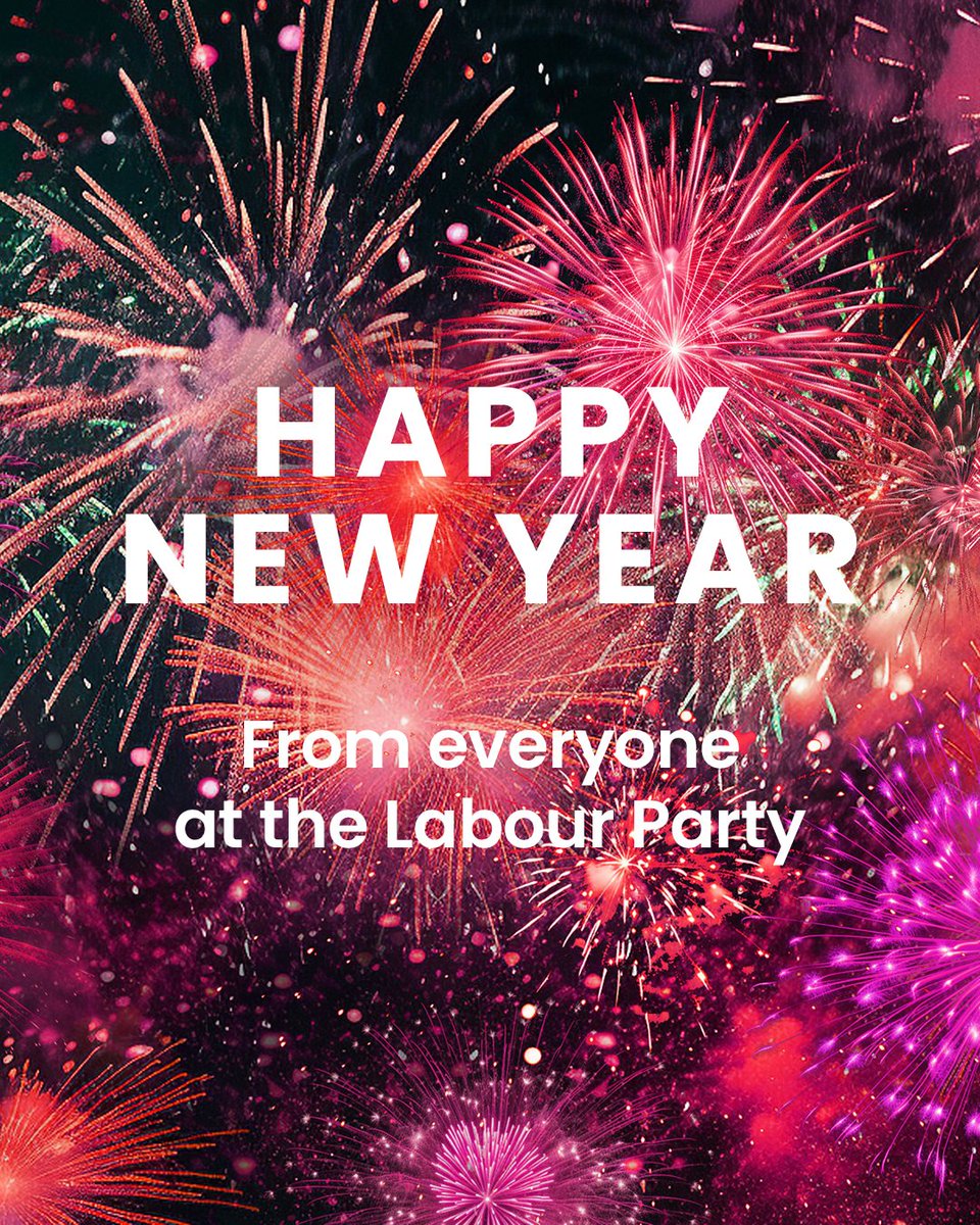 Happy New Year ! Our New Year Resolution.... To work together to make 2024 a year of hope and change. #GE2024 🌹
