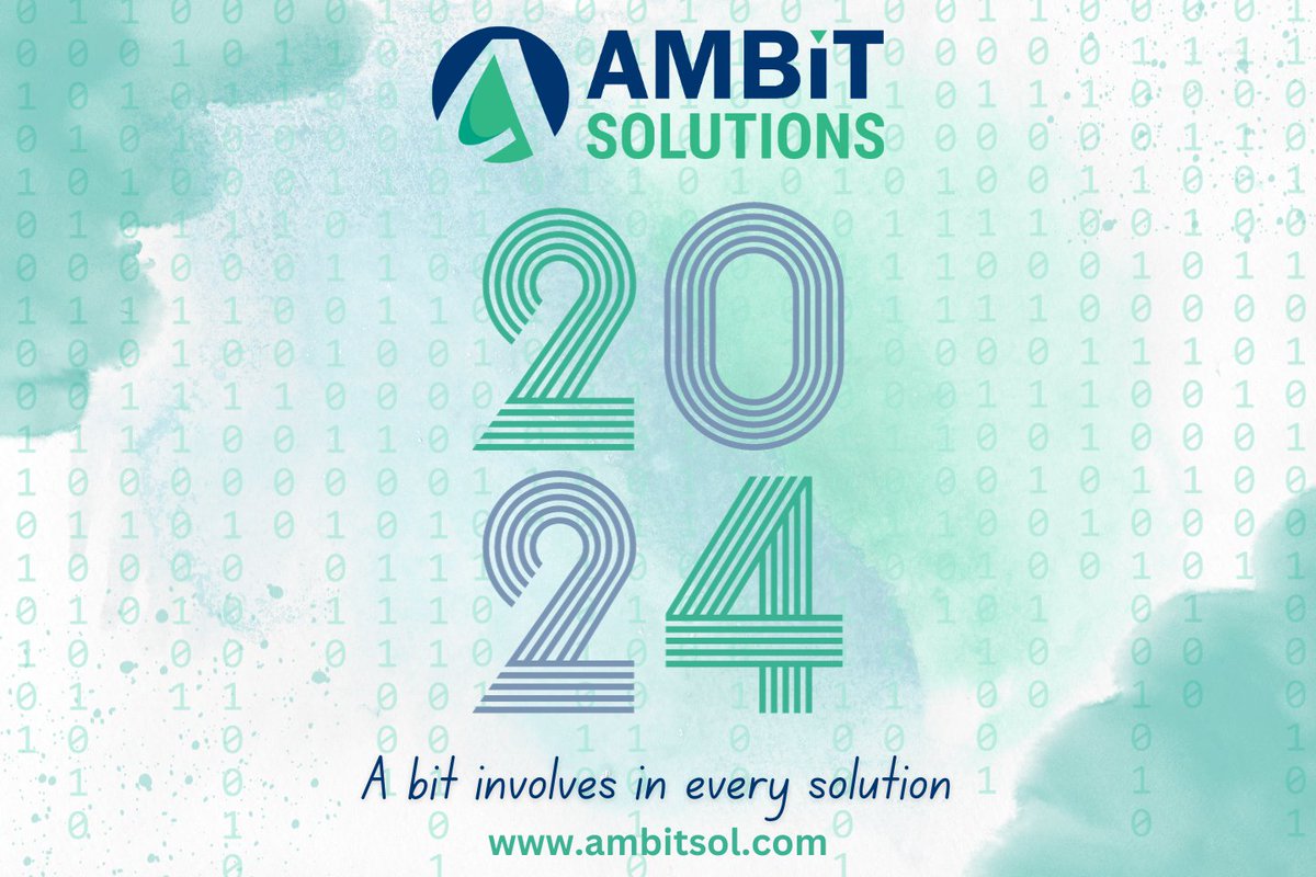 ambitsol's tweet photo. Best wishes from Ambit Solutions.
https://t.co/RT1mQ0j9Ti

#year2024 #NewYear #softwaredevelopment #webdevelopment #GenerativeAI #python https://t.co/liBRBkuvMJ
