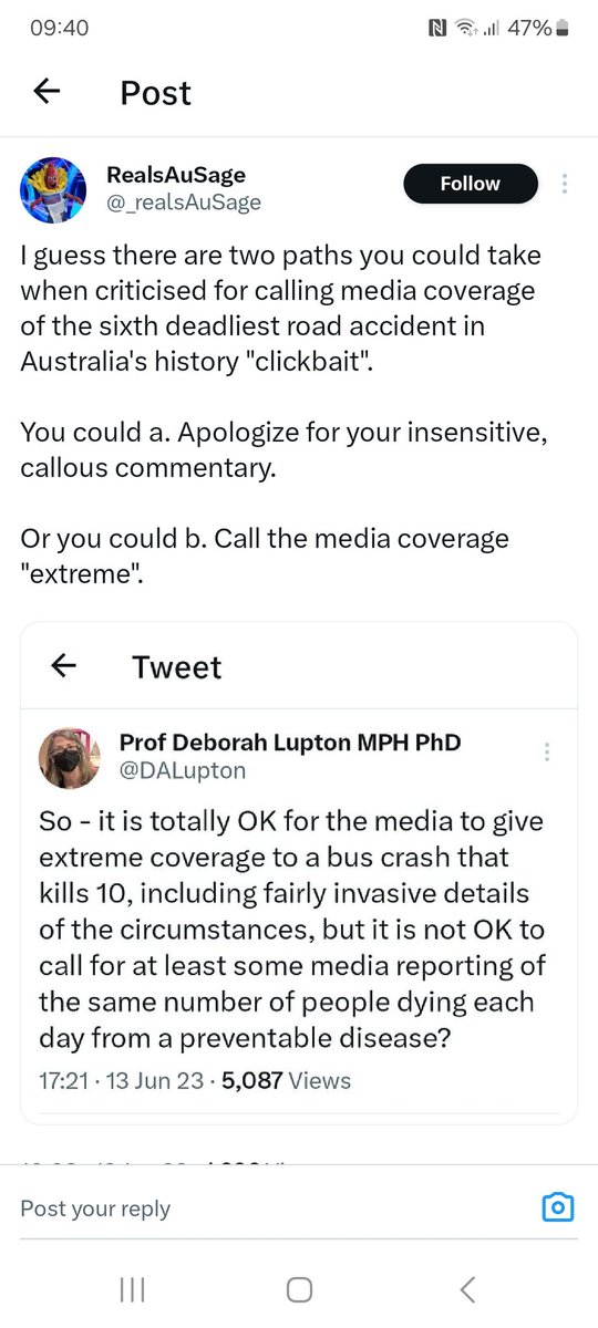 GregGre37414576's tweet photo. Funny how morons like this always play the victim isn't it...

Shit like this is the reason for the media attention, nothing to do with COVID! https://t.co/ymIjENOerK