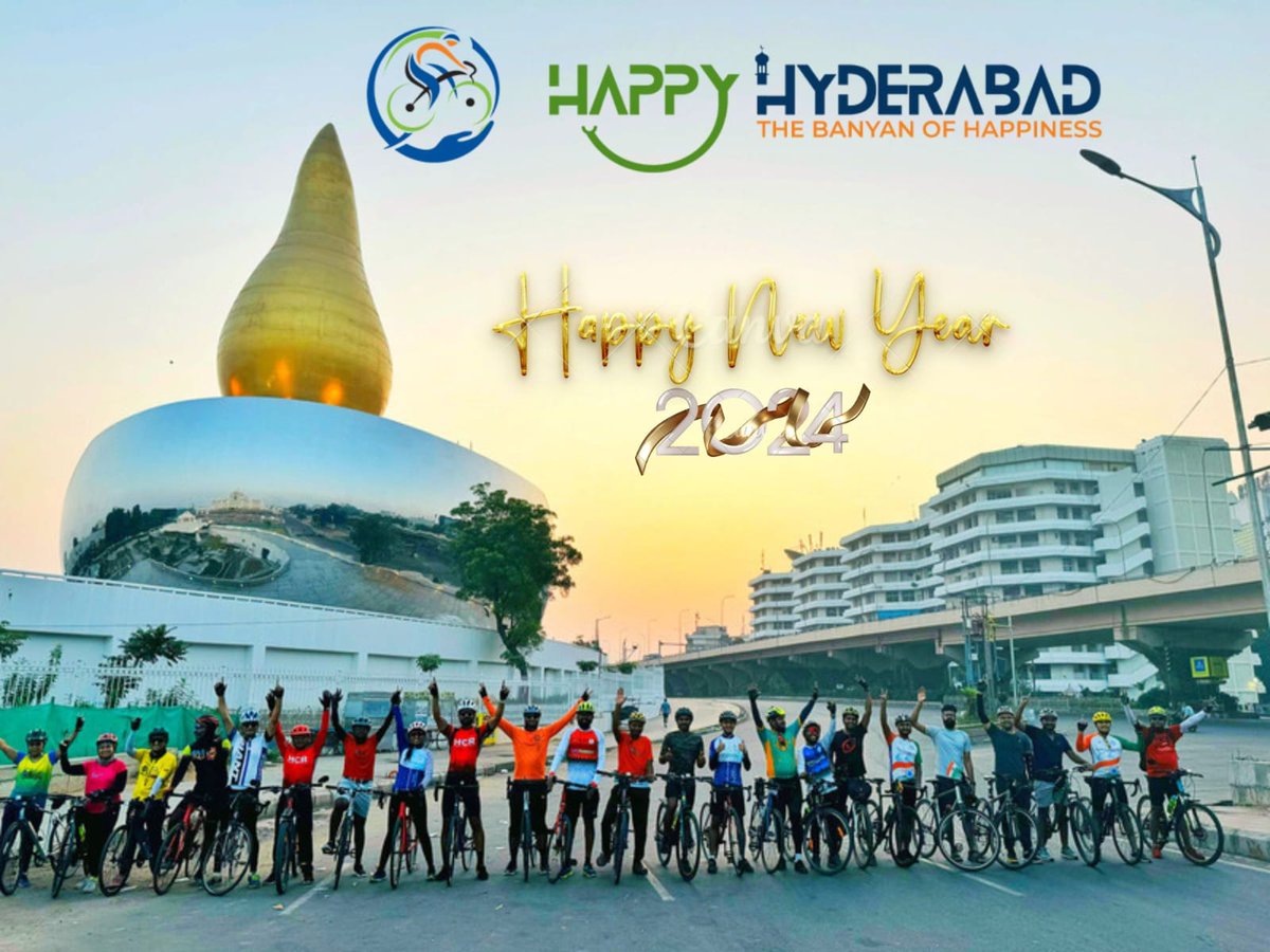 Happy New Year Everyone From Happy Hyderabad Spreading Happiness