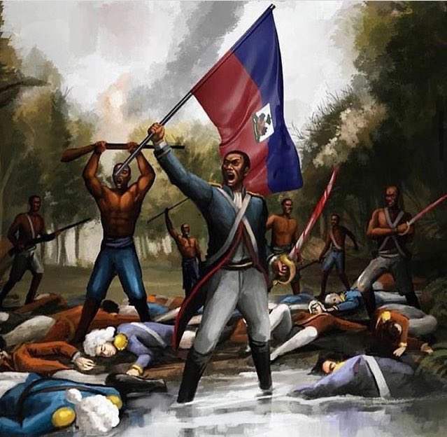 Today we remember the #Haitian revolution which began on 21st August 1791. The revolution was a revolt by the enslaved Africans in the French colony of Saint Domingue. The revolution was most successfully lead by commander Toussaint L'Ouverture.🇭🇹 #Haiti #Haitianrevolution