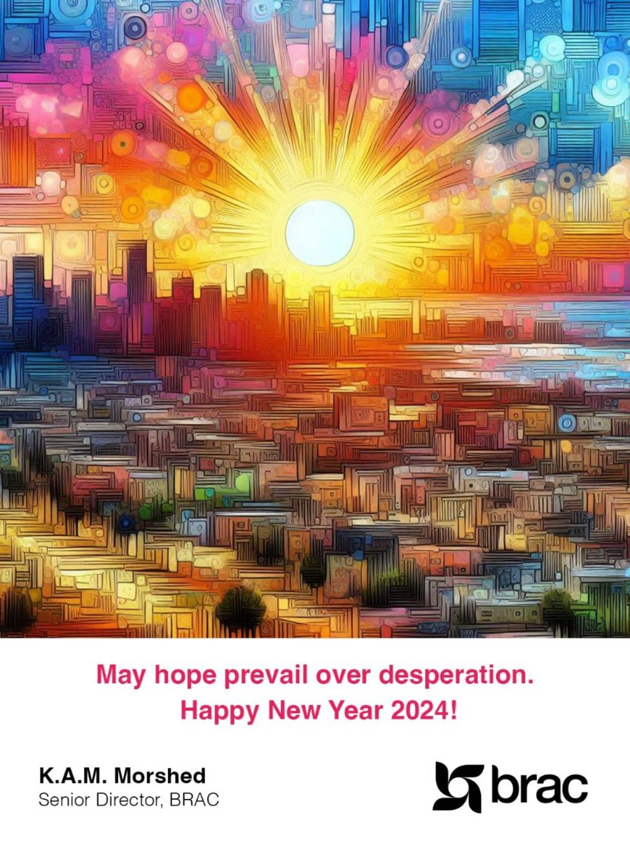 kmorshed's tweet photo. Let's dedicate ourselves to making the lives of those on the margins more meaningful than the previous year!

Happy New Year, 2024 https://t.co/cGRJ2TkrP0