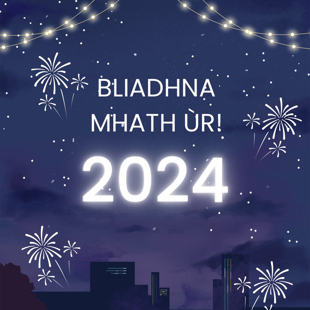 Happy New Year from all at MacTV! 🍾🥂🥳🎉

#HappyNewYear2024 #bliadhnamhathùr #newbeginnings