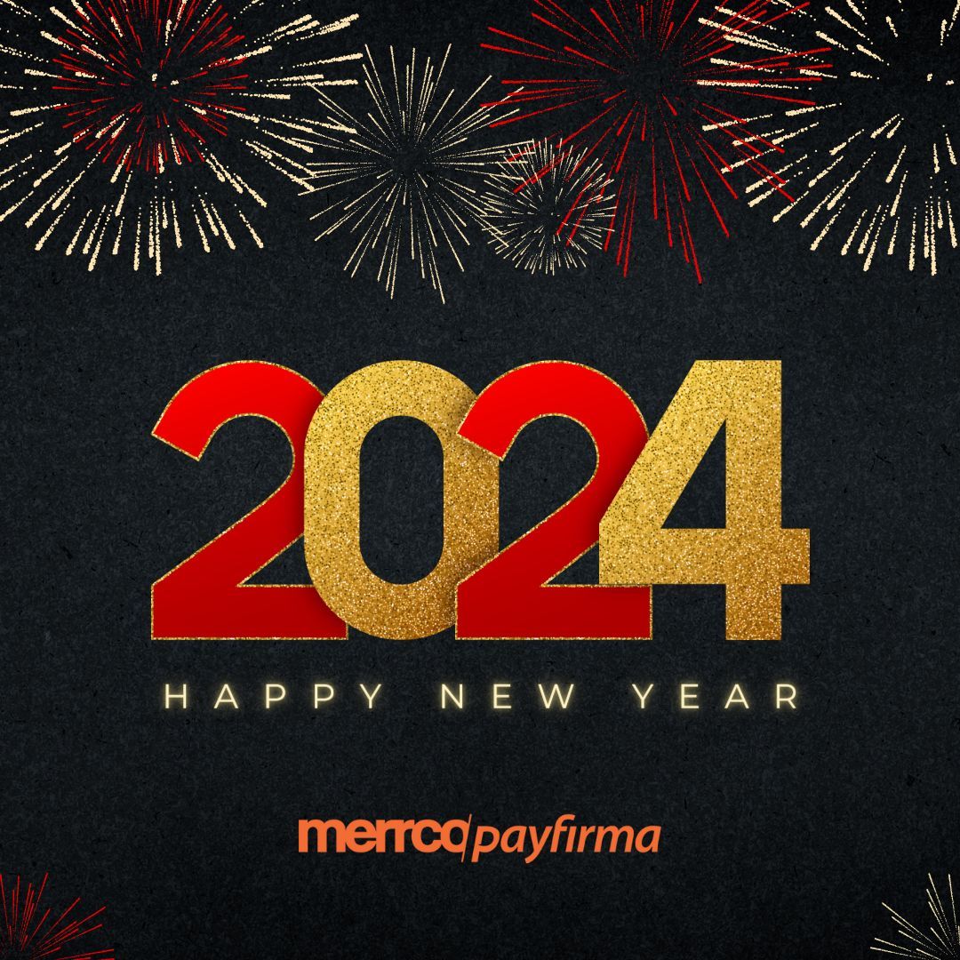 Happy New Year from everyone at Merrco Payfirma! As we welcome 2024, we're filled with gratitude for the incredible journey we've shared with everyone. This past year has been a testament to the power of collaboration.