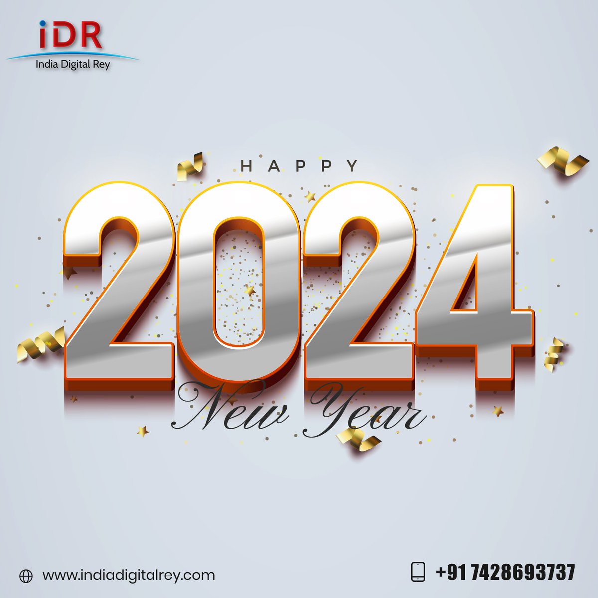 IndiaDigitalRay's tweet image. 🌟 Happy New Year from the entire team at India Digital Rey PVT LTD! 🎆 May 2024 be a year filled with digital successes, innovative strategies, and unparalleled growth for you and your business. Here's to achieving new milestones in the world of digital marketing! 🚀🎊