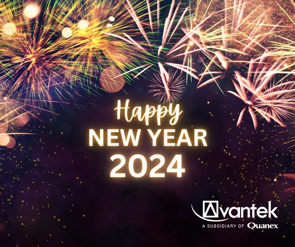 Team Avantek would like to wish you all a prosperous and Happy New Year! ✨ 

#NewYear #2024