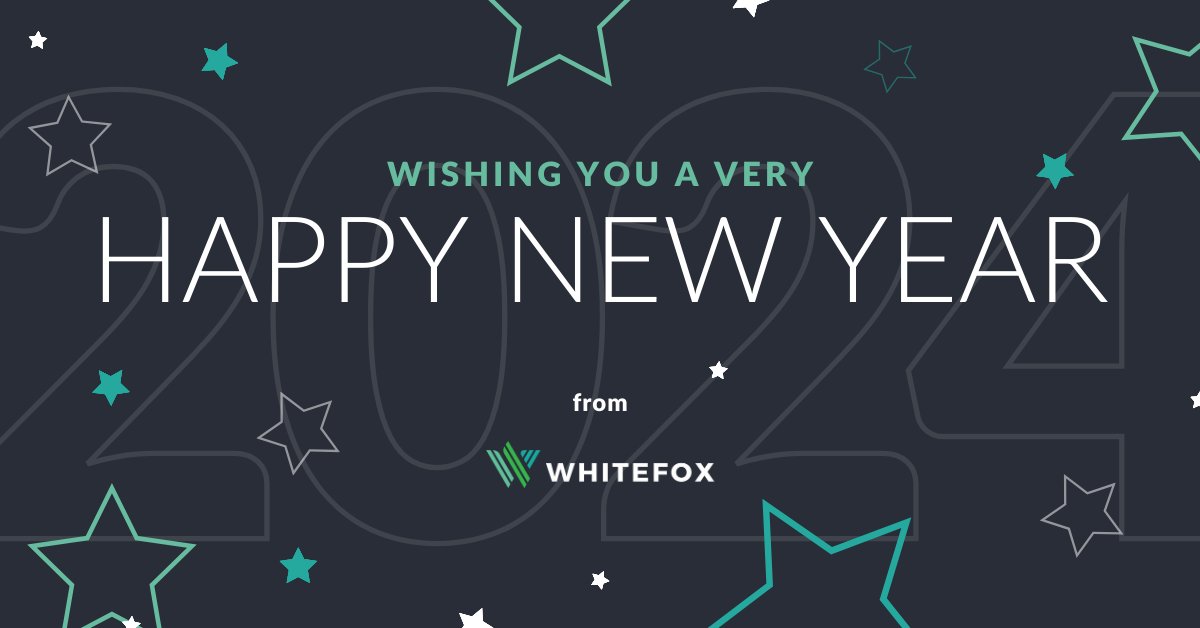 A very happy new year from the Whitefox team! We look forward to another year of driving positive transformation in our industry with our partners. 🎆

#happynewyear #2024 #engineering