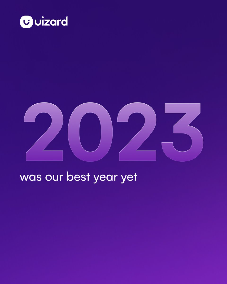 uizard's tweet photo. Happy New Year from all of the Uizards π
Join our millions of users and get 2024 started right with a tool that allows you to ideate, create, iterate and share UI designs quicker than ever before.
Try it today at https://t.co/swzUe641vO
#uizard #producttool https://t.co/F8LKOx7l7N