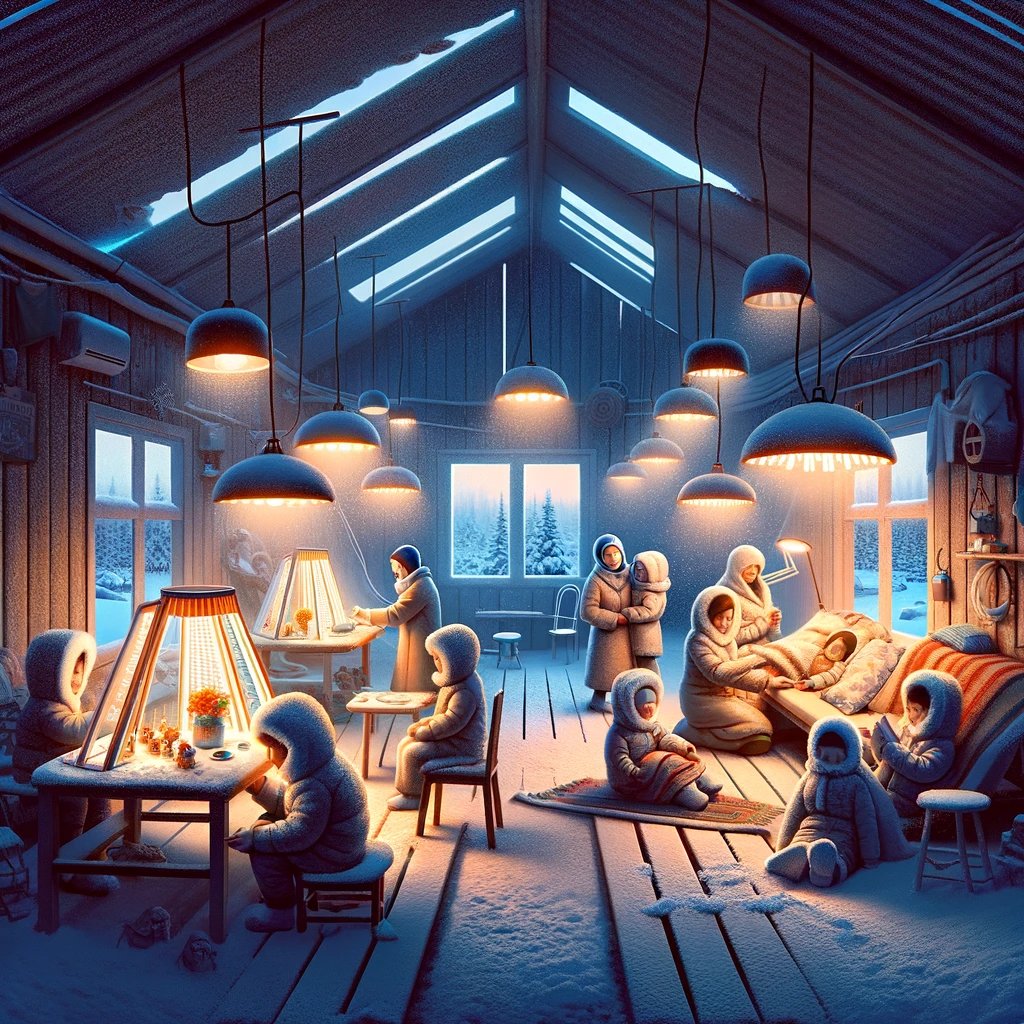 _iMAKsays's tweet photo. @CreepyOrg Siberia's use of UV light for children during dark winters is a remarkable example of how different regions adapt to their environments for health. It shows the diverse ways communities tackle common health issues. #GlobalHealth #EnvironmentalAdaptation https://t.co/UYxqpSaLk7