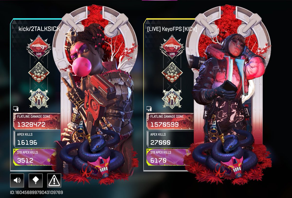 Happy New Year Everyone !!!

27K thanks to @22talksick for making this happen. Would probably have given up on Apex and still be playing Rocket League or Cod.