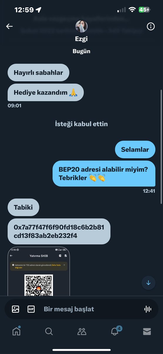 CryptoID0's tweet photo. Yılın ilk ödülü dağıtılmıştır kazanan arkadaşı tebrik ederim 👏🏻👏🏻 @CryptoWoman1903 

Ayrıca sıkı takipçilerime daha çok ödül dağıtacağız bu yıl,bildirimleri açmayı unutmayın 🔔 https://t.co/ZXu8zooigS