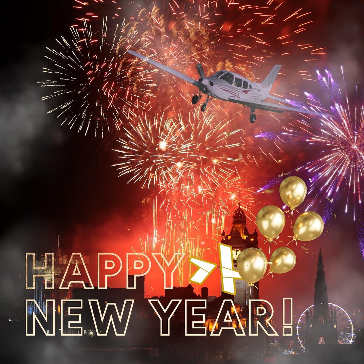 We hope everyone had a great evening and enjoys a lovely New Year’s Day! 🛩️🗓️🎉🏴󠁧󠁢󠁳󠁣󠁴󠁿 #learntoflyacs