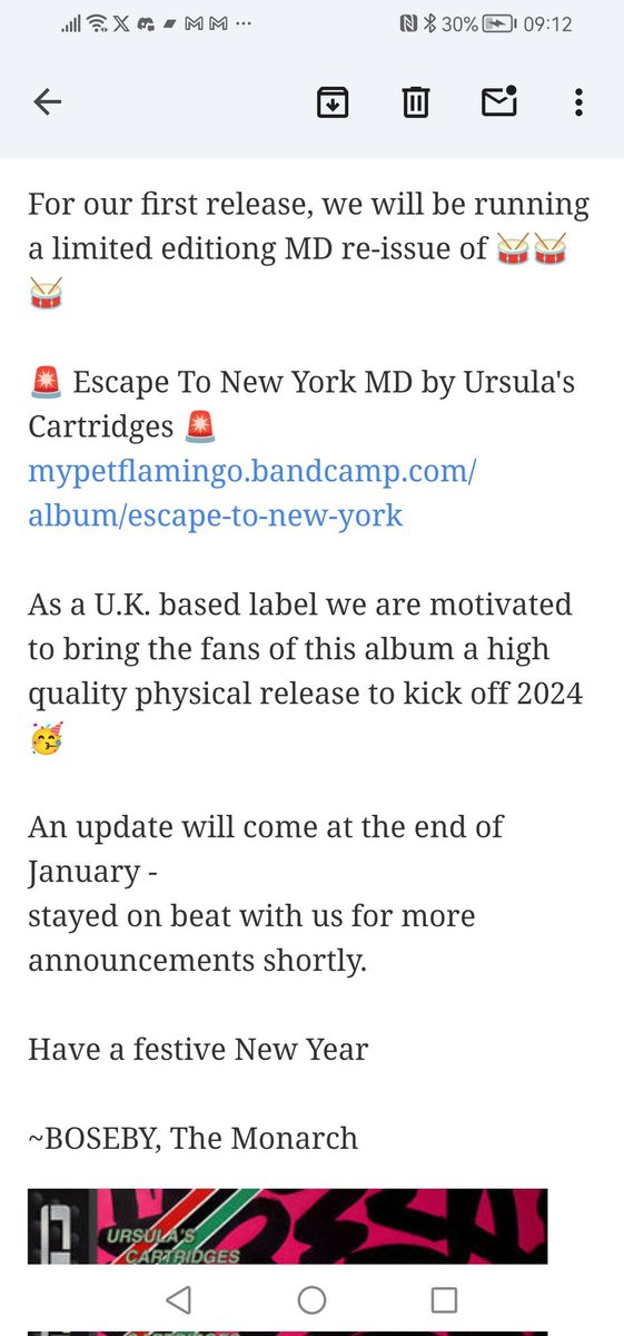 Ursula's Cartridges (Mr. Jungle album out now🤡) (@ursulascartri) on Twitter photo 2024 starts with a surprise news:
"Escape to New York" Minidisk limited edition releases will be available soon on <a href="/CROWNJEWELRECO2/">CROWN JEWEL RECORDS</a> !
Follow UC and CROWN JEWEL RECORDS for more info...
crownjewelrecords.bandcamp.com/music 2024 starts with a surprise news:
"Escape to New York" Minidisk limited edition releases will be available soon on <a href="/CROWNJEWELRECO2/">CROWN JEWEL RECORDS</a> !
Follow UC and CROWN JEWEL RECORDS for more info...
crownjewelrecords.bandcamp.com/music