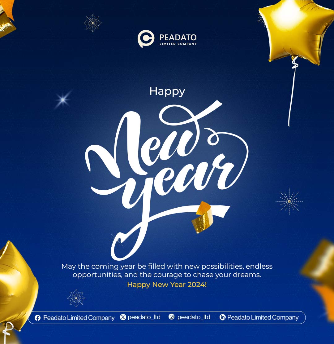 peadato_ltd's tweet image. As we say goodbye to the past and embrace the future, filled with excitement and positivity, Sending you wishes for a year overflowing with joy, achievements, and love! "Happy New Year" #New #happynewyear2024 #HappyNewMonth