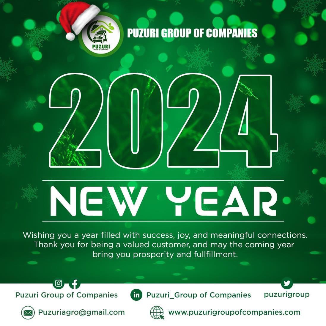 puzurigroup's tweet photo. Harvesting success, building dreams, and paving the way to a prosperous new year! 🌾🏗️🚚 #newyear2024 #agriconstructionlogistic #happynewyear https://t.co/d9uhgYbF6J