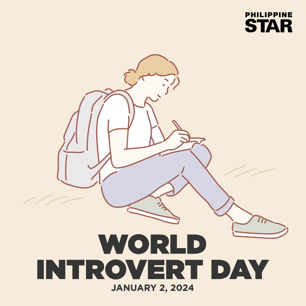 It's your day, quiet ones! #WorldIntrovertDay