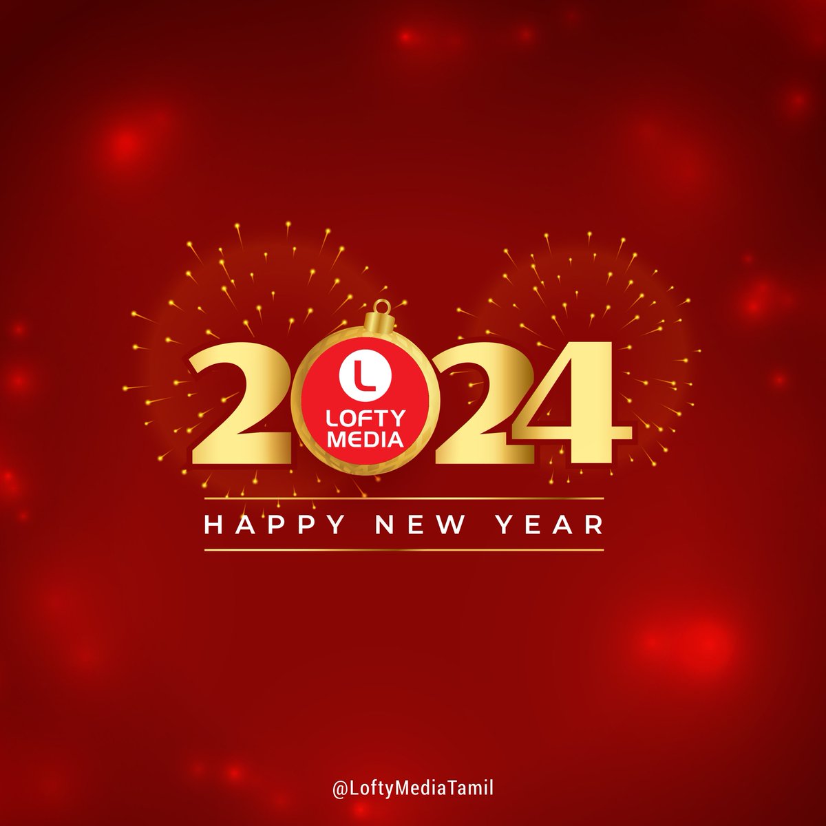 LoftyMediaTamil's tweet photo. #HappyNewYear2024 wishes to everyone 💐

#HappyNewYear #Welcome2024 #LoftyMediaTamil #LoftyMedia https://t.co/gbolFSf5Iy