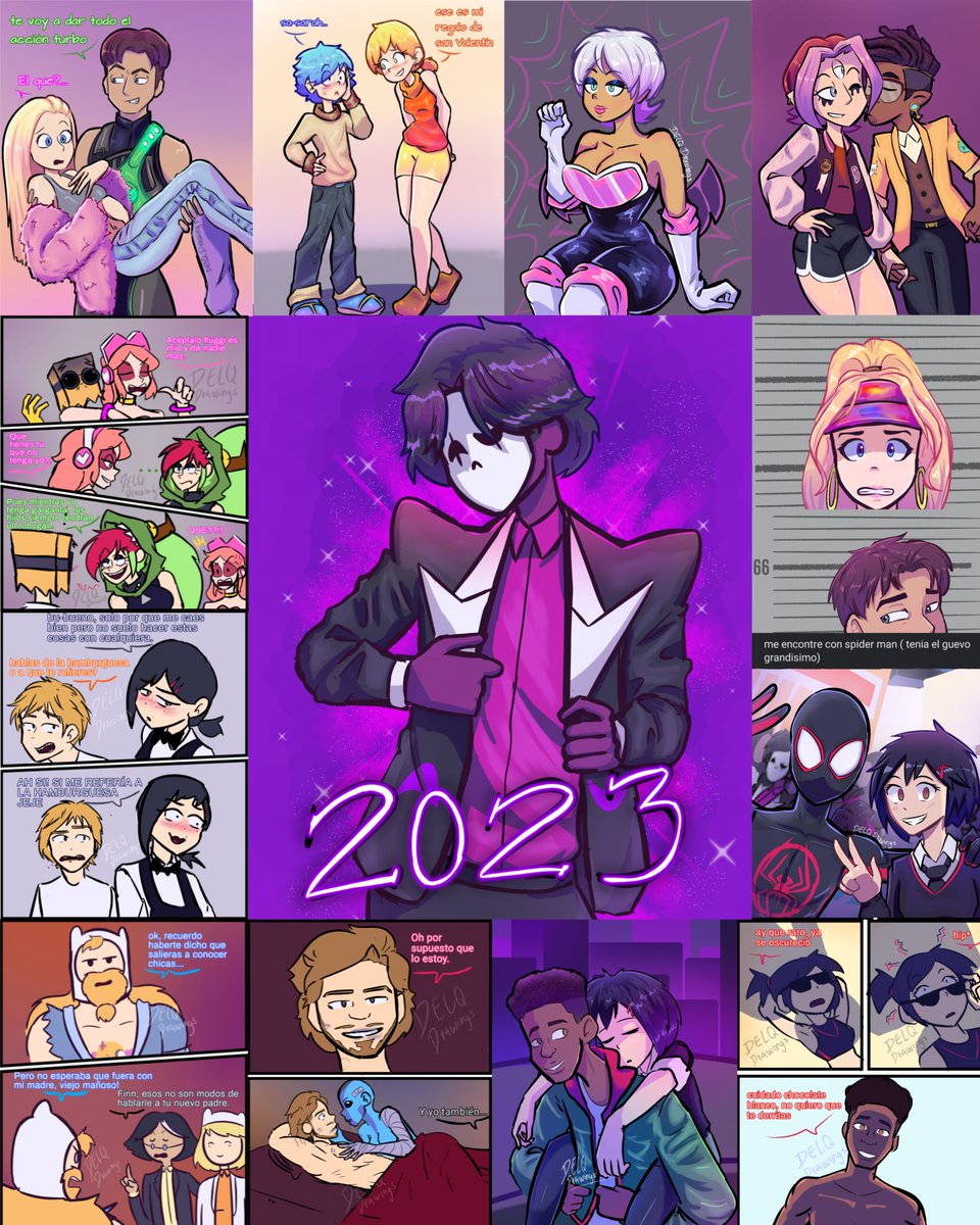 Eh aqui un resumen de todo mi arte 2023
.
.
#denji #art #MilesMorales #peniparker #peni_parker #SpiderManAcrossTheSpiderVerse #chainsawman #LokiSeason2 #ibisPaintX #2023 #2024 #guardianesdelagalaxiavol3 #theowl