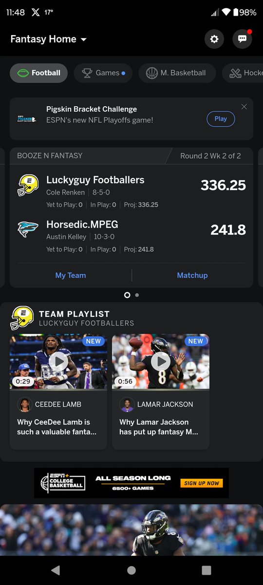 Three fantasy football Championships to finish off 2023!!