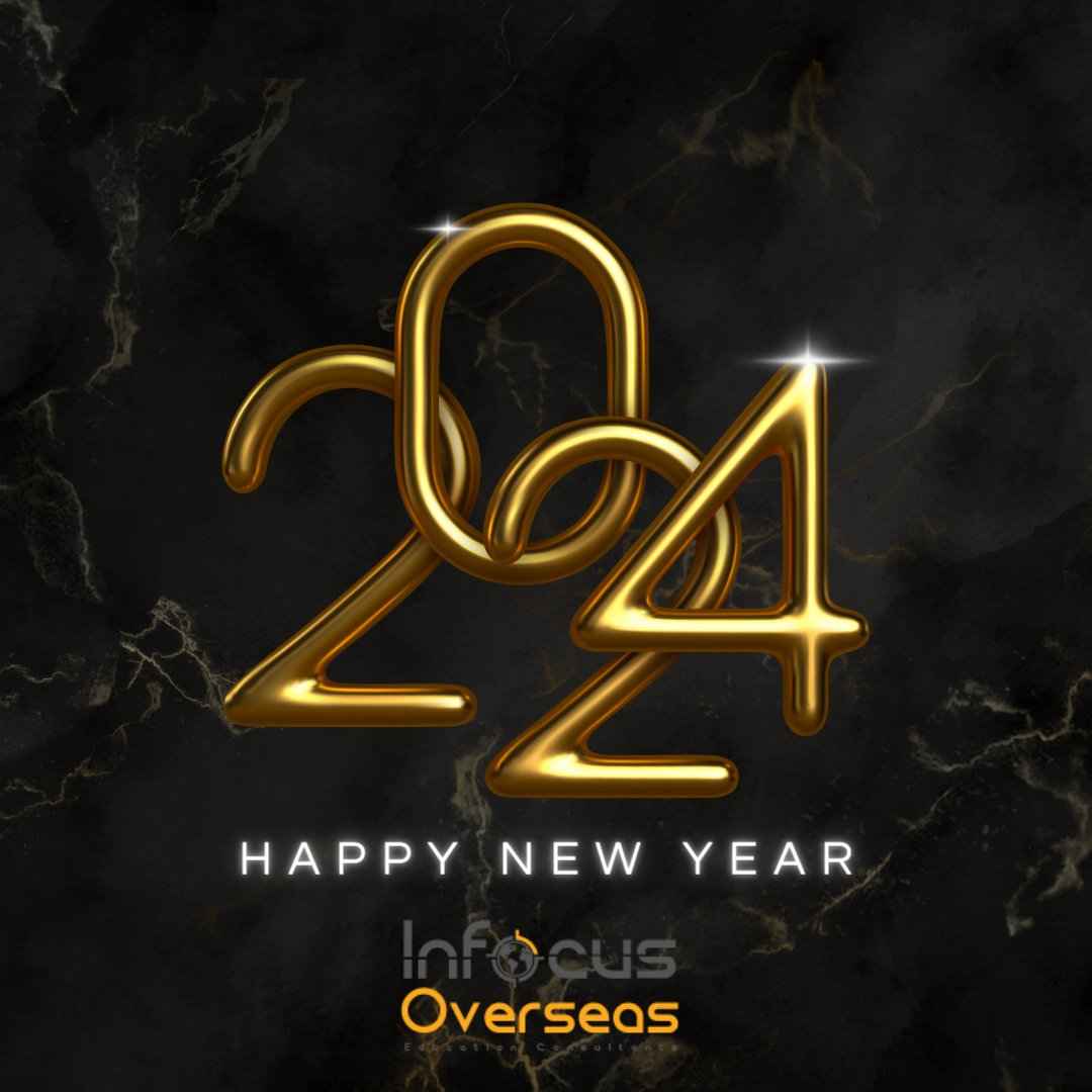 InfocusOverseas's tweet photo. New is the year, new are the hopes, new is the resolution, new are the spirits, and new are my warm wishes just for you. Have a promising and fulfilling new year
#newyear #happynewyear #nye #newyears #celebrate #friends #happynewyear2024 #december #holidays #ioec #infocusoverseas https://t.co/lD9PqQIH3x