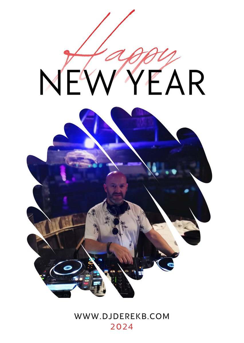 DJDerekB1's tweet photo. Happy New Year 🥳 Best wishes to all🎉🎧🫶

https://t.co/FOHTKOqgCb https://t.co/yrOxThq2rk