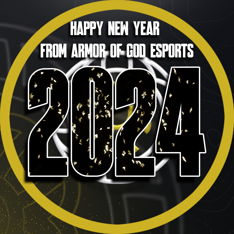 EsportsAog's tweet photo. โจHAPPY NEW YEAR!โจ
From us to YOU!
This is going to be a GREAT year and we can't wait to see everything God does!
God bless! ๐
#AOGWIN #AOGFAM #ARMOREDUP https://t.co/7p8WXournI