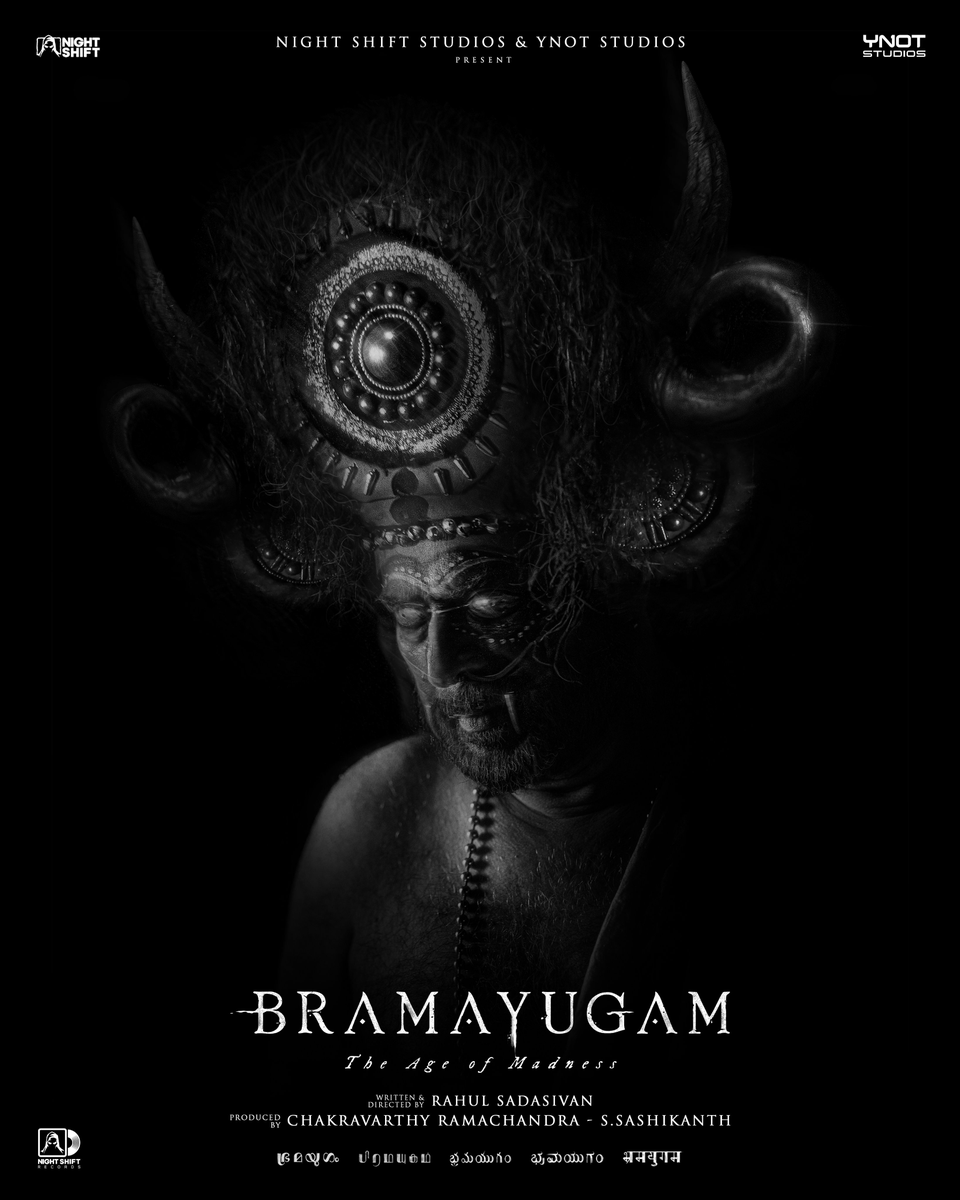chinchat09's tweet photo. #Bramayugam   
Written &amp; Directed by #RahulSadasivan 
#Mammootty @mammukka #HappyNewYear https://t.co/3LhakcTvJa