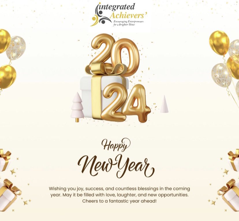 IntegratedAchi1's tweet photo. Happy New Year! 🎈✨
May this year bring new opportunities and pave a path to success. Every achievement comes with constant determination,motivation and efforts.
.
.
.

#happynewyear #happynewyear2024 #2024ready #IntegratedAchievers | #integratedachieversaward https://t.co/MMS0PQLVDS