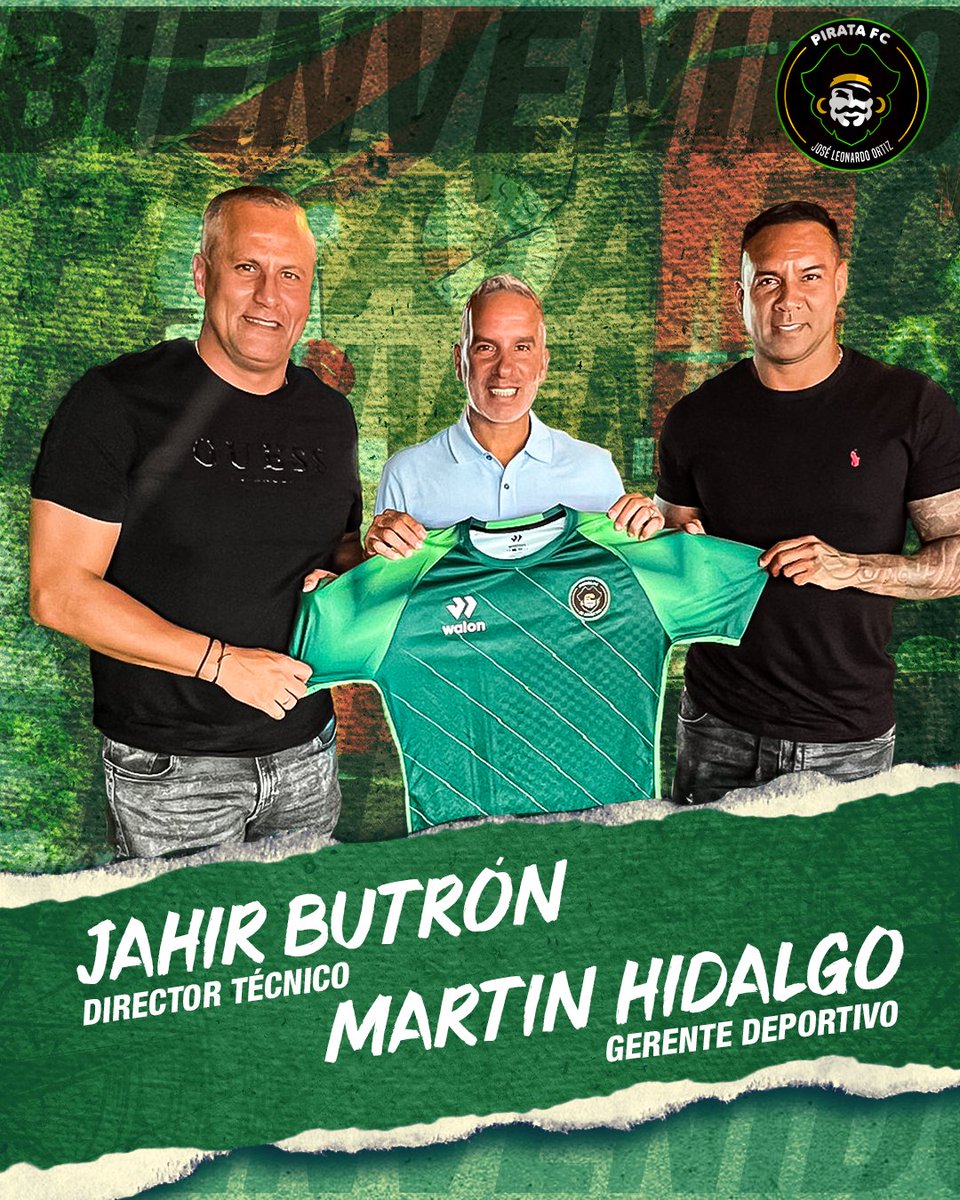 🏴‍☠️¡BIENVENIDOS AL BARCO!🛳️
💚Comprometidos con hacer una gran campaña, nos complace anunciar a los integrantes de nuestro comando técnico 2024.⚽

🏆GD: Martín Hidalgo 🇵🇪
🧠DT: Jahir Butrón Gotuzzo 🇵🇪
🙋‍♂️AT: Renato Clavo 🇵🇪
💪PF: Ramón Vásquez 🇺🇾
.
.
#RemaPirata #RumboaLiga1