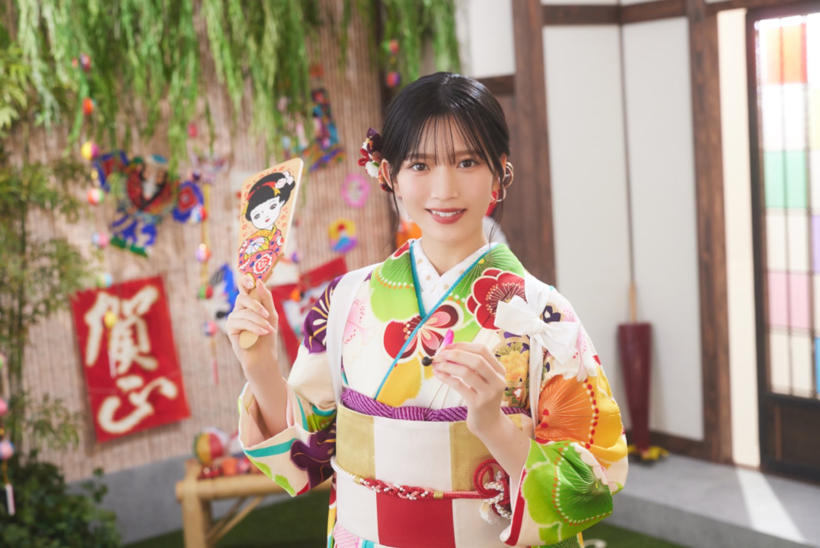 村山美羽 直筆サイン 2024浴衣 ヒキ 71Z0N0LQ9xL._UF350