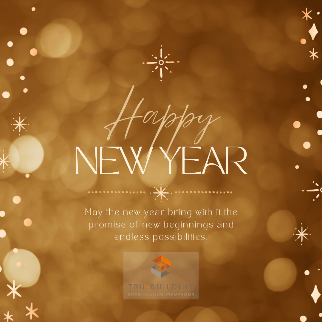 TruBuilding's tweet image. Happy New Year everyone! Wishing you all a fantastic 2024 filled with love, laughter, and endless possibilities. Let's embrace this fresh start with open hearts and celebrate the wonderful journey ahead! Cheers to new beginnings! #DontDoNormal #TRUBUILDING