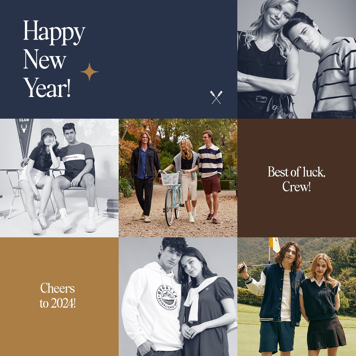 Turning page 1 of 2024. Wishing you all a year filled with success, happiness, growth and prosperity. ✨️

Here’s to making every moment count. Happy New Year, Crew! 🎆

#RegattaLife #Happy2024