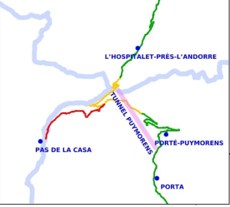 Prefet66's tweet photo. Conditions de conduite sur RN secteur col Puymorens et Andorre. 
De L’#Hospitalet au #PasdelaCase. Condition de conduite délicate, équipements spéciaux recommandé7.
#RN320, Franchissement du  #ColduPuymorens. Condition de conduite difficile, équipements spéciaux obligatoires. https://t.co/70phJIMLe7