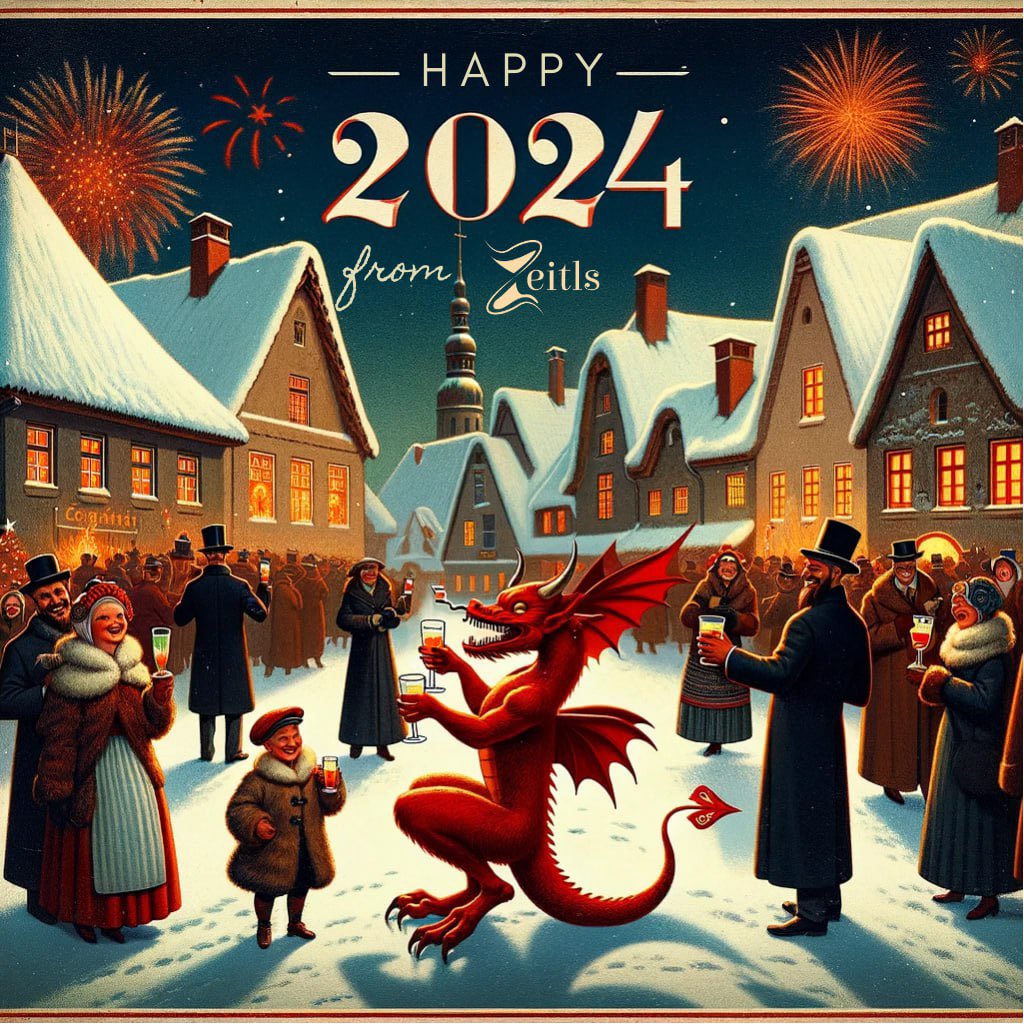 ZeitlsAG's tweet photo. Happy New Year 2024 from Zeitls!🎉🎊

2023 was a very exciting year, and we hope that for all of you 2024 will be an even more memorable and positive one!

We hope to see you all well and alongside us on the other side 🎨 https://t.co/WjvRRHQXVV