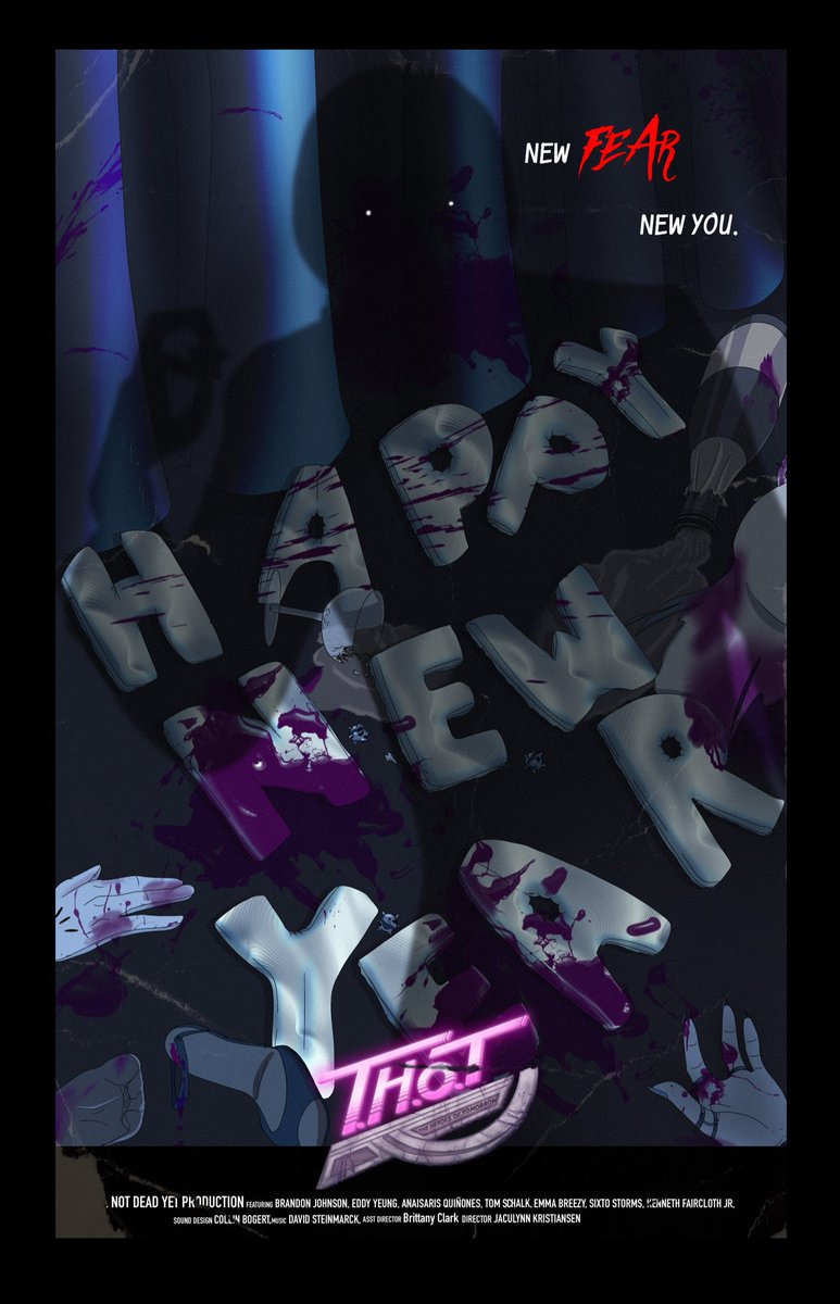 NDYP_THOT's tweet image. 2024 is here. Let’s Party. 
#HappyNewYear #HappyNewYear2024 #ndyp_thot #notdeadyetproductions #theheroesoftomorrow #indie #indieanimation #animation #horror #horrorcartoon #vhsparody #vhs