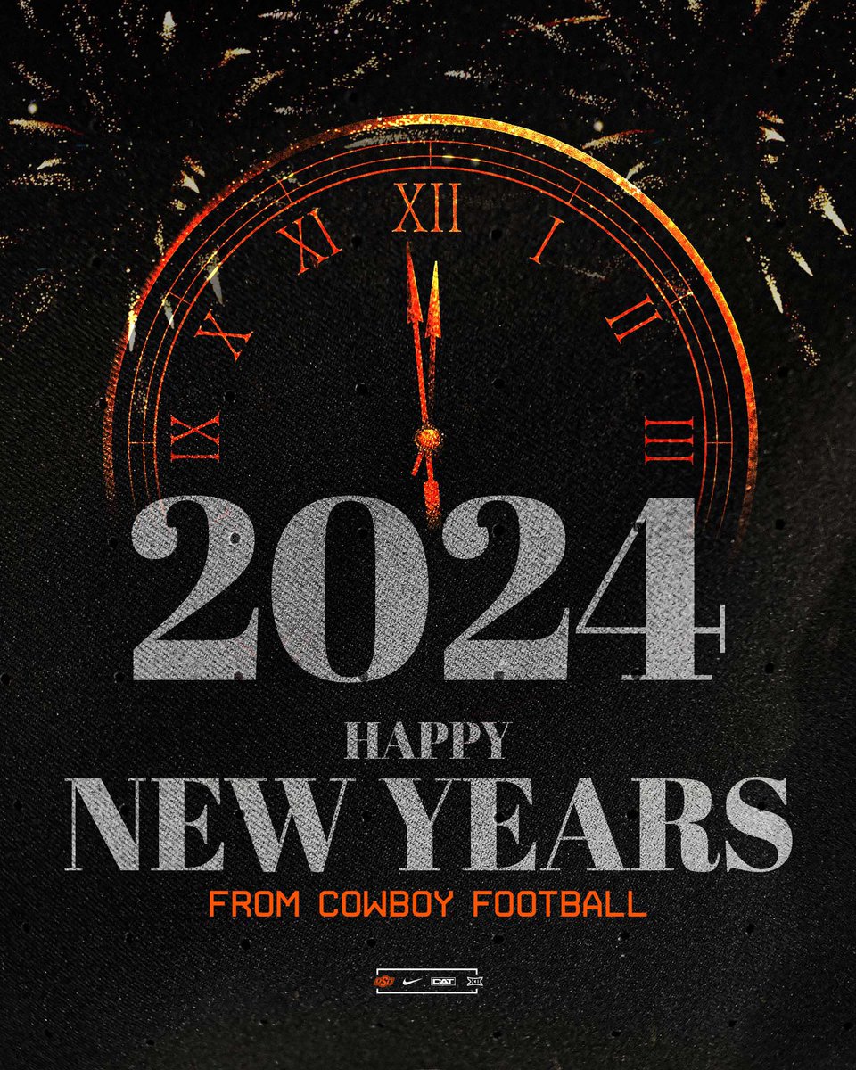 Happy new year Cowboys!! 🤠 #GoPokes