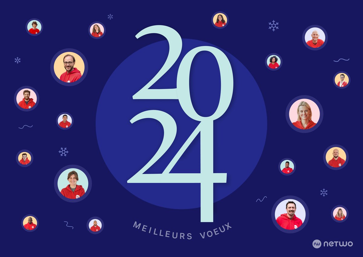 Netwo_io's tweet photo. Netwo vous souhaite une très belle année ✨ 2024 ✨ https://t.co/jLvuZOedvn