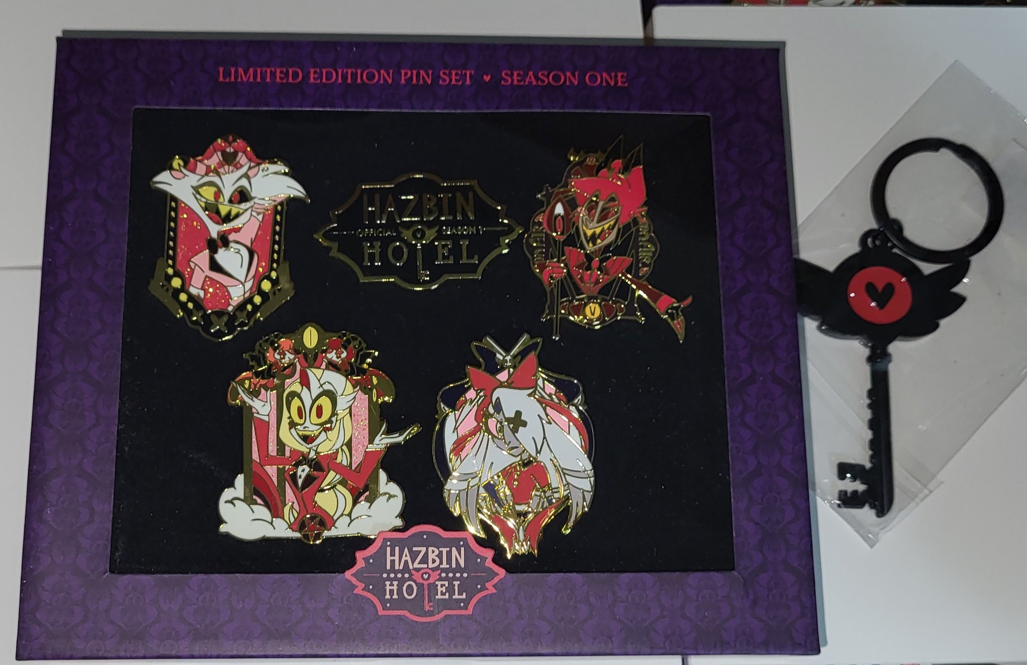 【HAZBIN HOTEL】Limited PIN SET (Season1) Hazbin Hotel Season 1 Limited Edition Pin Set BRAND NEW | eBay
