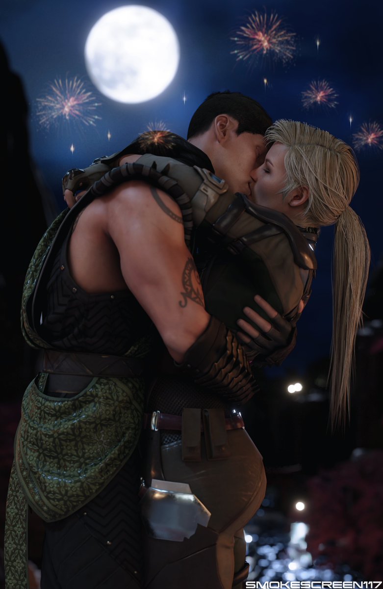 smokescreen1171's tweet photo. New Year-New Forms
🥳🎆😚
#Reptile #CassieCage #MortalKombat #Blender3D #HappyNewYear https://t.co/wDY8uKY75G