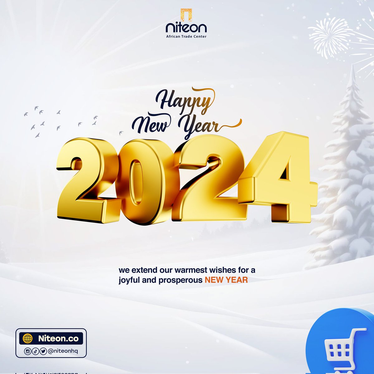 As we bid farewell to 2023,
We welcome the best of 2024🥂 Thank you for your continued support!
Happy New year!🎊🎉
.
#niteonourown👌 #happynewyear #2024NewYear #latestposts #viral #TrendingHot #trendingnow