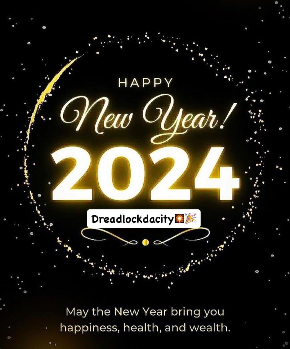 dreadlockdacity's tweet photo. Happy New Year 🎆🎈🎊 
#HappyNewYear2024 #Hello2024 https://t.co/DPSPvorYDF