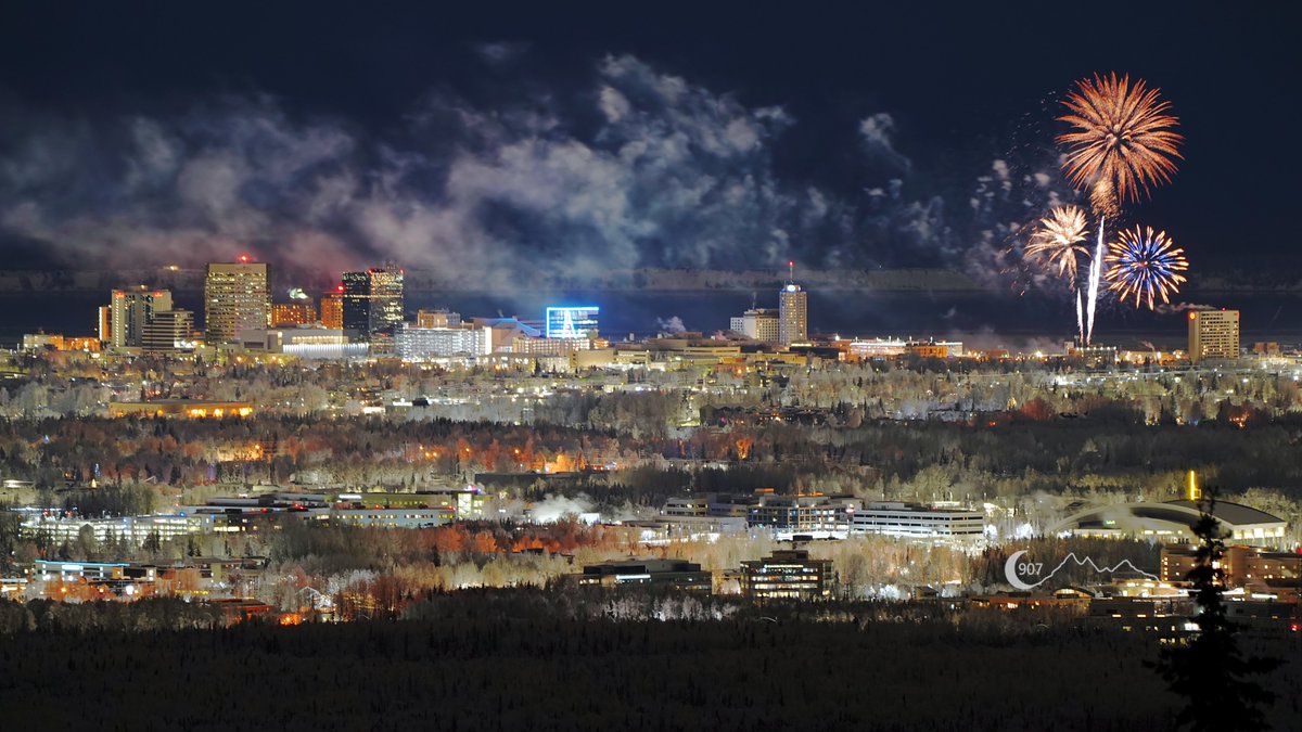 Happy New Year from Anchorage!