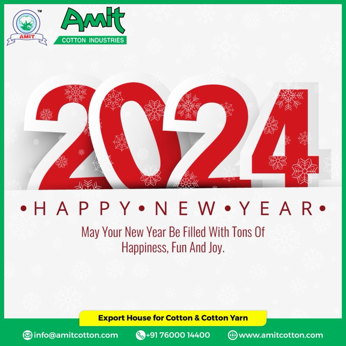 amit_ranipa's tweet photo. #cotton #yarn #textiles #fiber #garment #fashion #farmer #news #india #organic #gots #ocs #bci #ica #europe #china #vietnam #indonesia #japan #usdaorganic #usa #bangladesh #turkey #uk #uae #amitcottton #HappyNewYear2024 https://t.co/aEbGoPLMQn