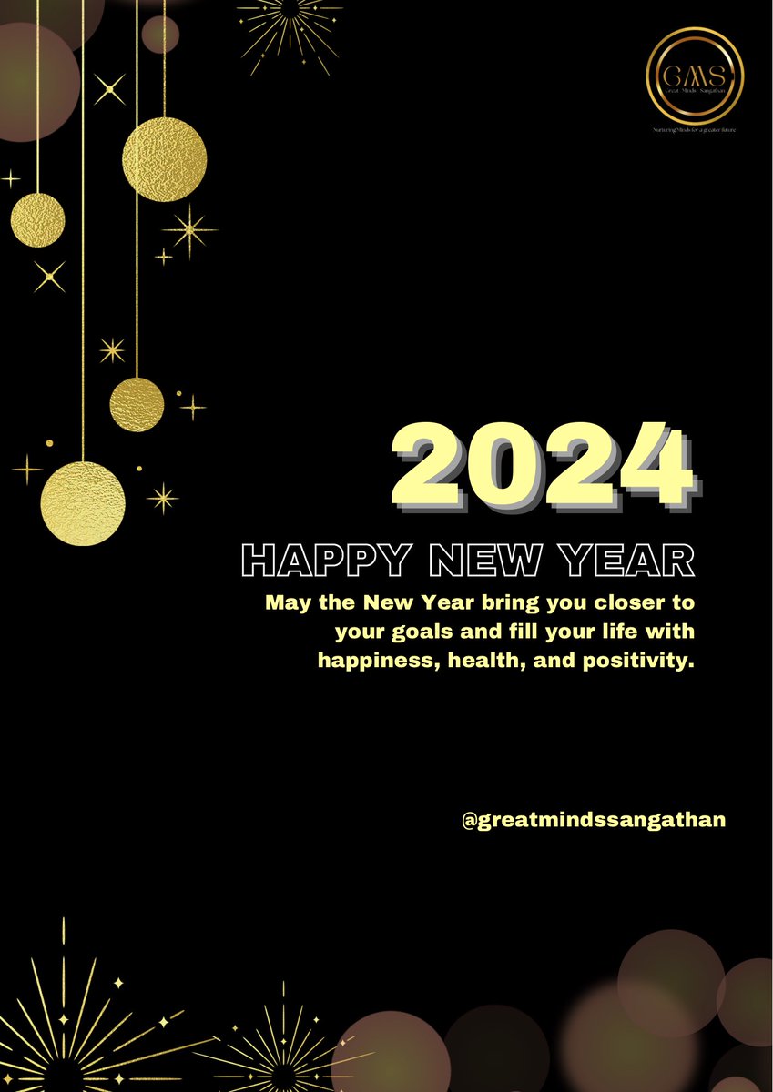 officialgmsi's tweet photo. Happy new year amazing people https://t.co/uSnspMTh7o