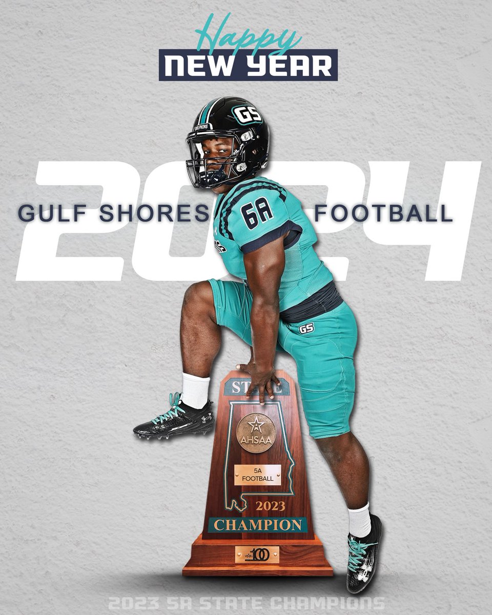 Gulf Shores High School Football (@gshsdolphins) on Twitter photo HERE’S TO A GREAT 2024!!! 🎉🎊💥
🐬🏈🏆🏖️ HERE’S TO A GREAT 2024!!! 🎉🎊💥
🐬🏈🏆🏖️
